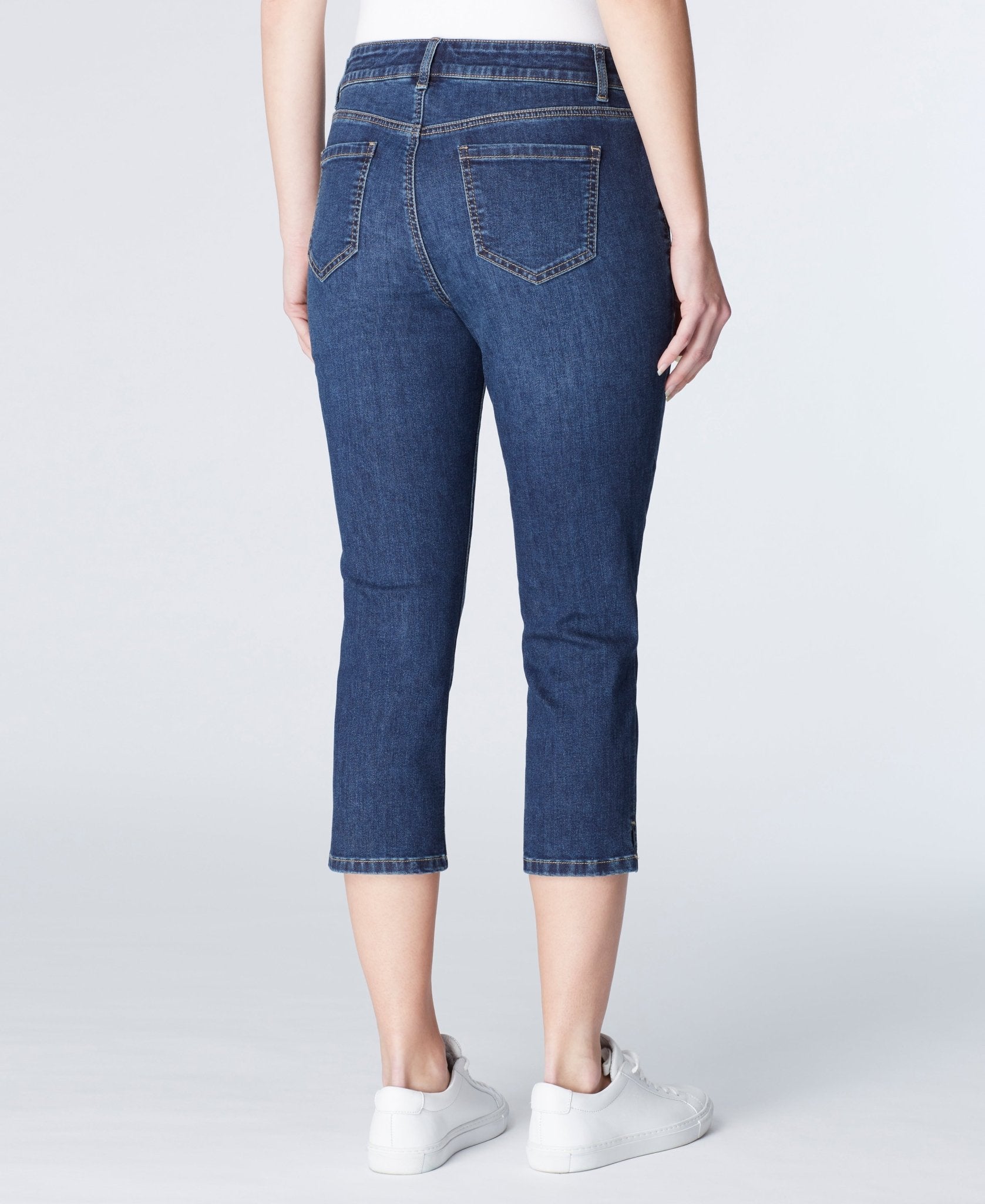 Westport Signature Capri Pants with Side Slit