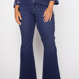 Westport Signature High Rise Modern Flare Leg Jeans - Plus - DressbarnClothing