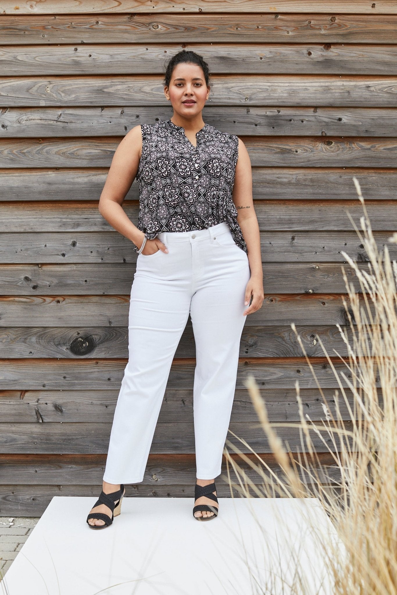 Westport Signature Straight Leg Denim Jeans - Plus - DressbarnClothing