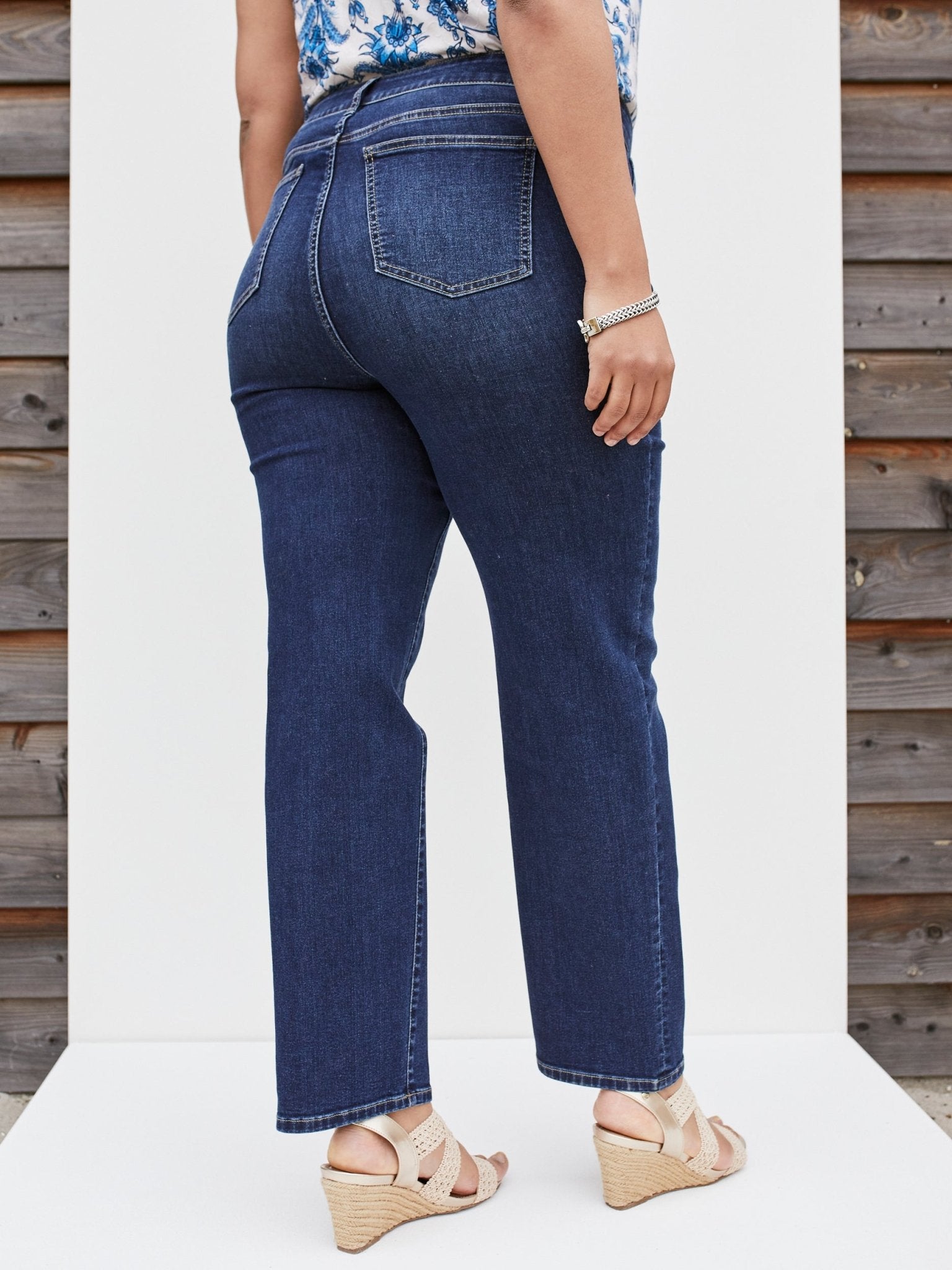 Westport Signature Straight Leg Denim Jeans - Plus - DressbarnClothing