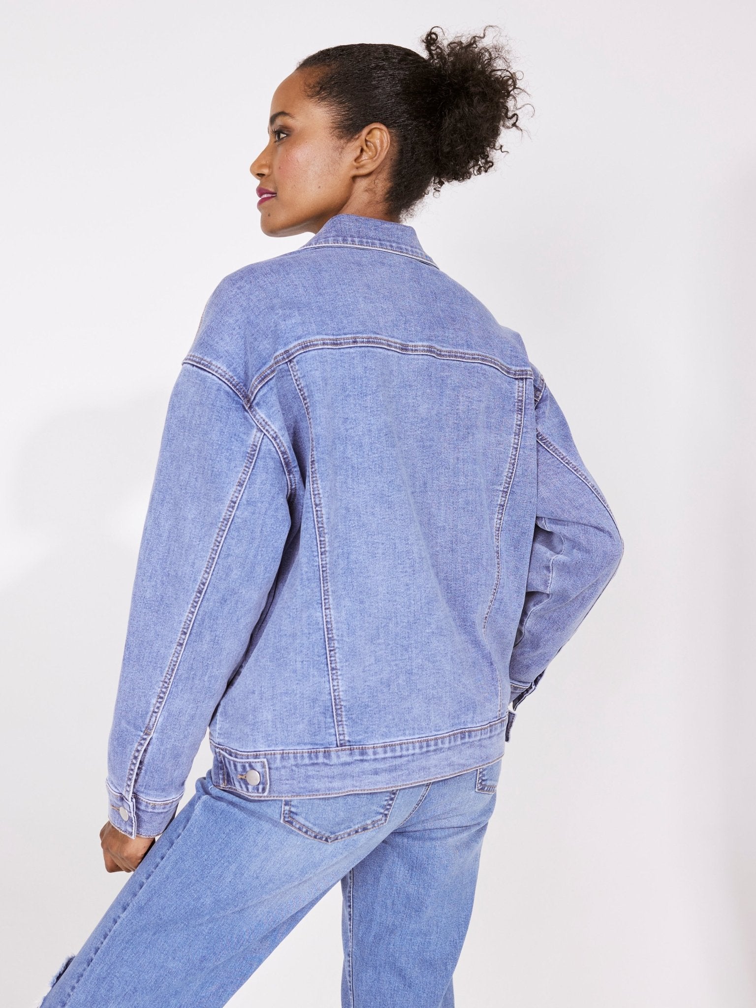 Westport Trucker Denim Jacket - DressbarnClothing