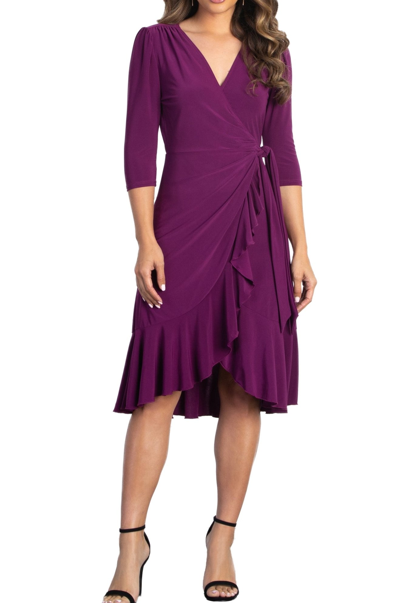 Whimsy Wrap Dress - DressbarnDresses