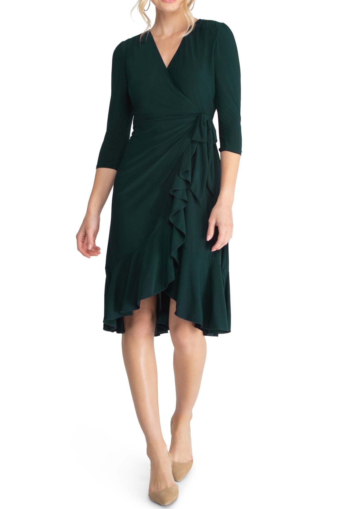 Whimsy Wrap Dress - DressbarnDresses