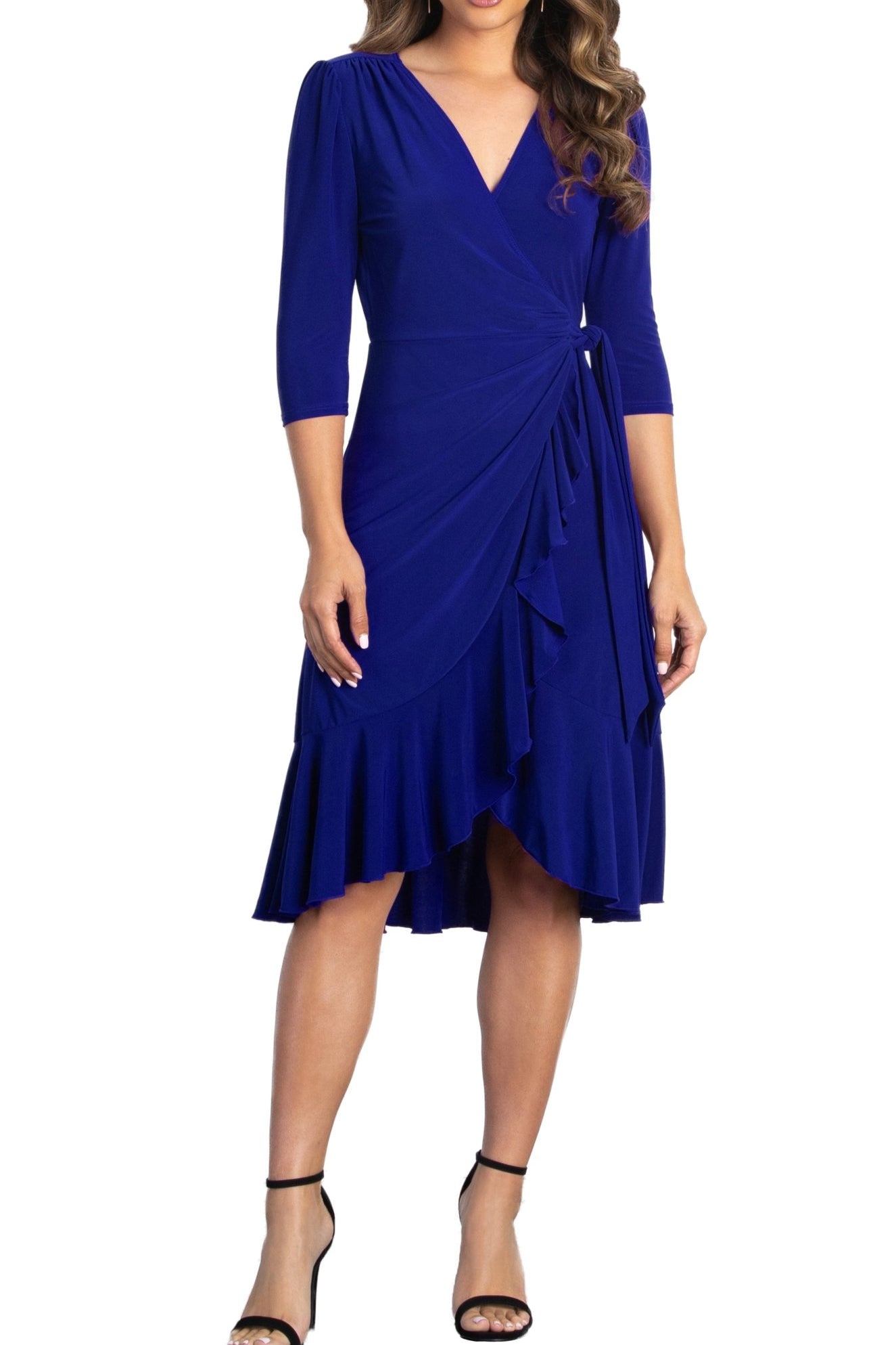 Whimsy Wrap Dress - DressbarnDresses
