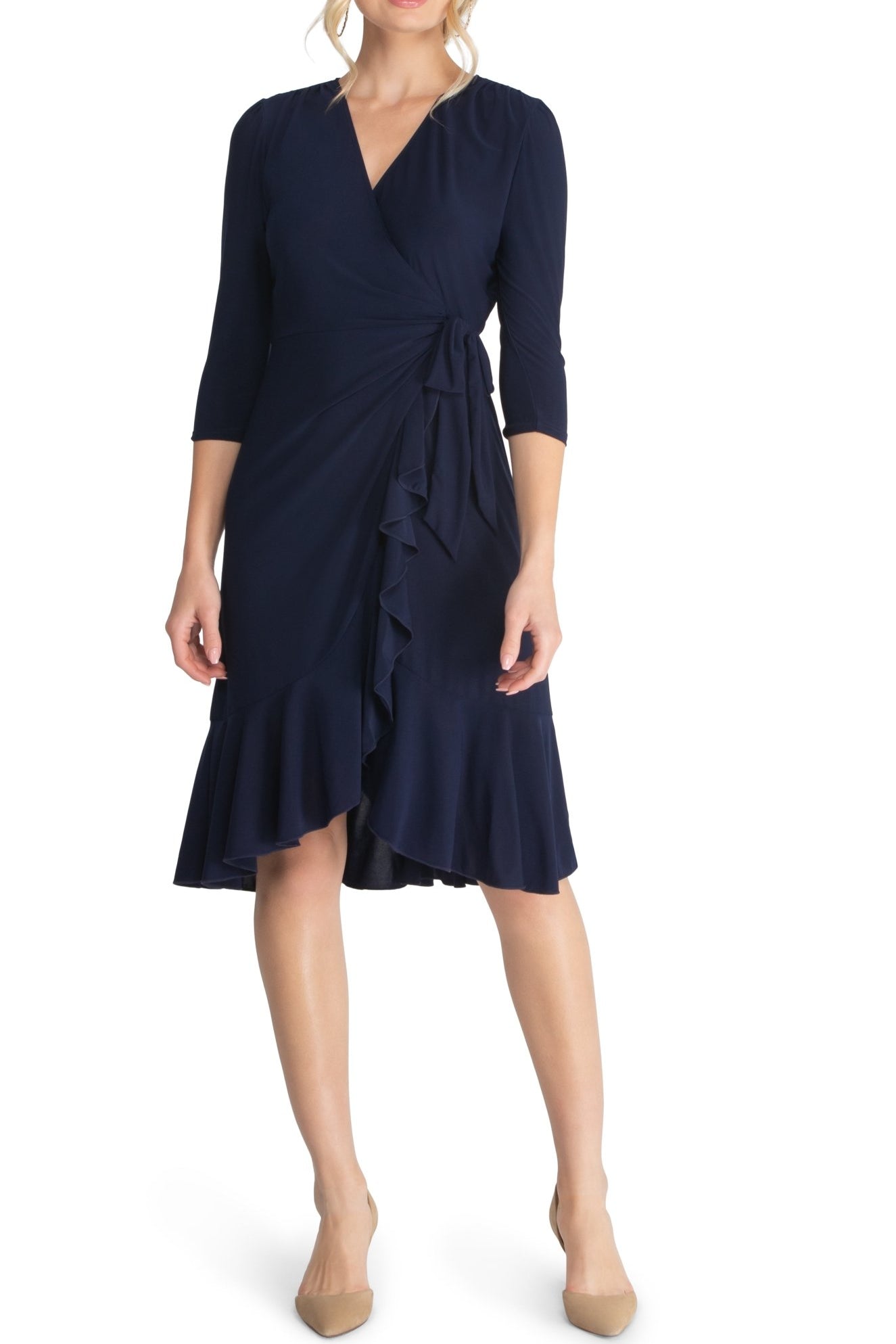 Whimsy Wrap Dress - DressbarnDresses
