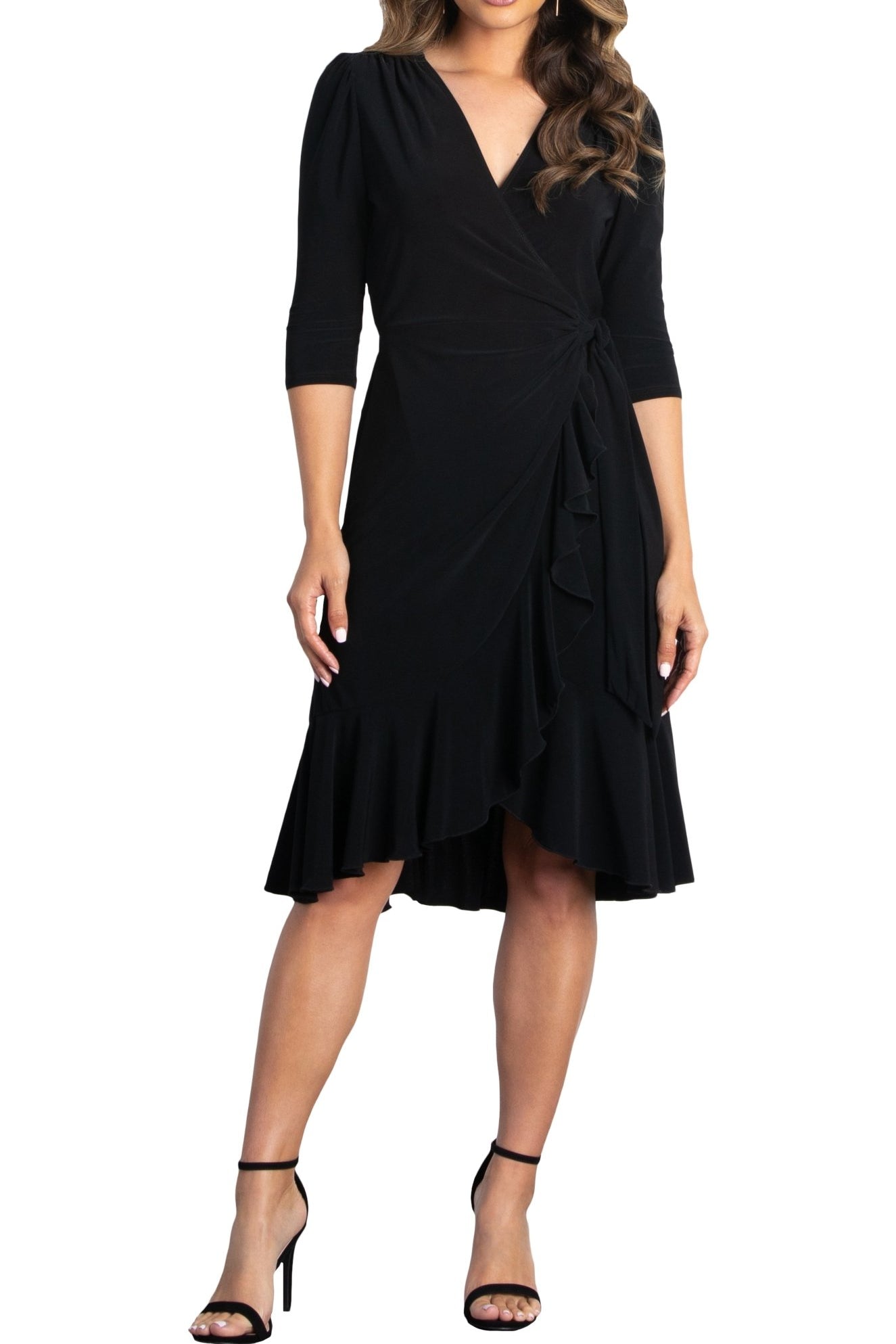 Whimsy Wrap Dress - DressbarnDresses