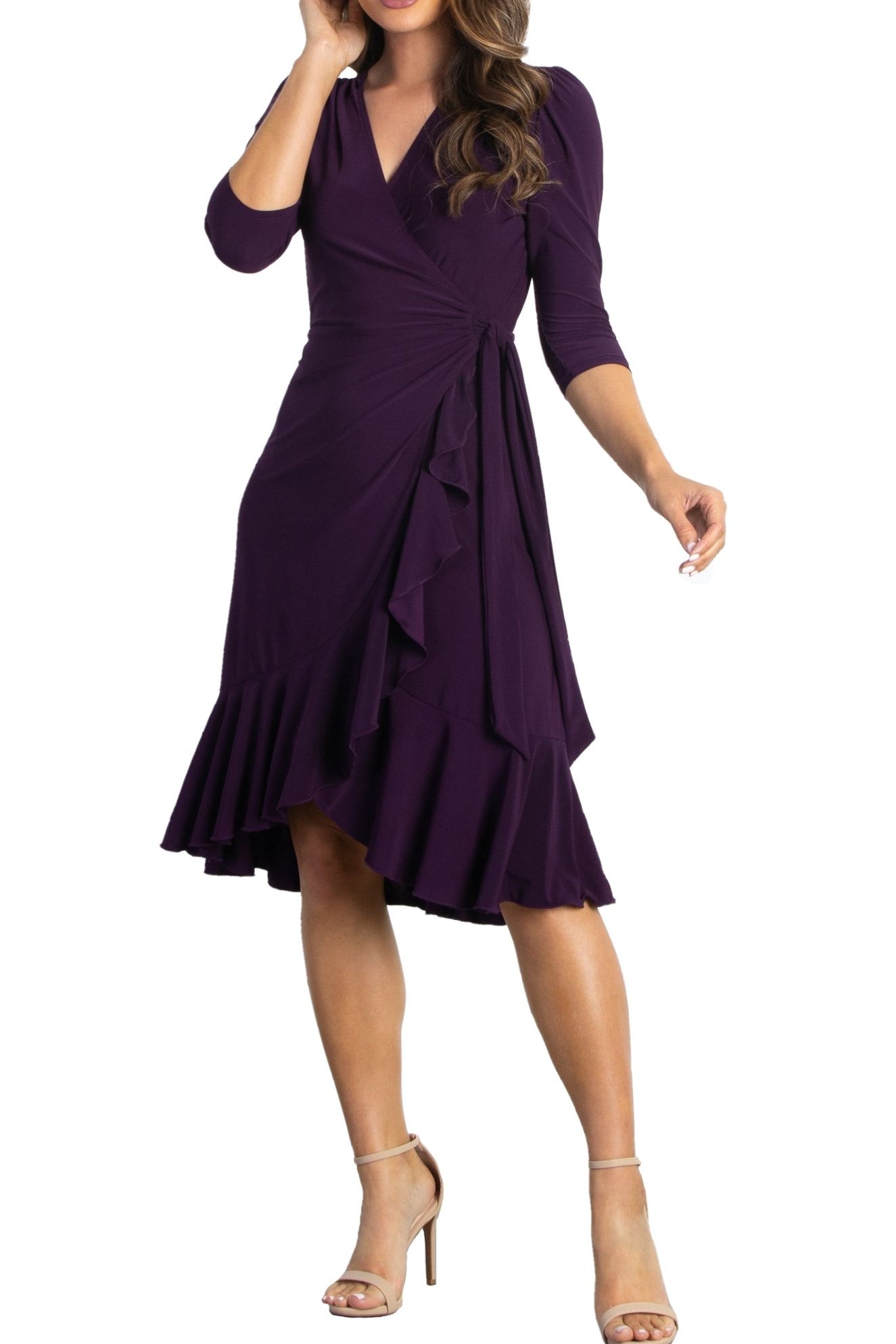 Whimsy Wrap Dress - DressbarnDresses