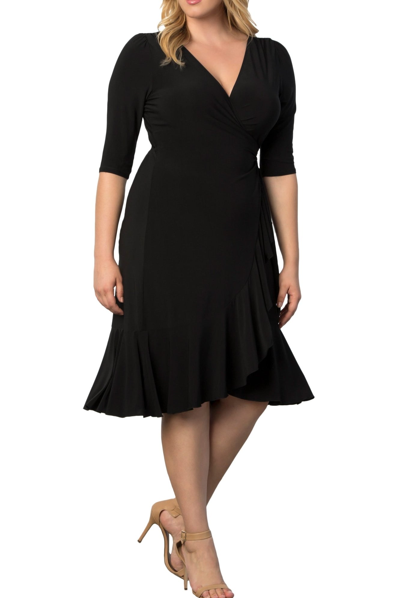 Whimsy Wrap Dress - Plus - DressbarnDresses