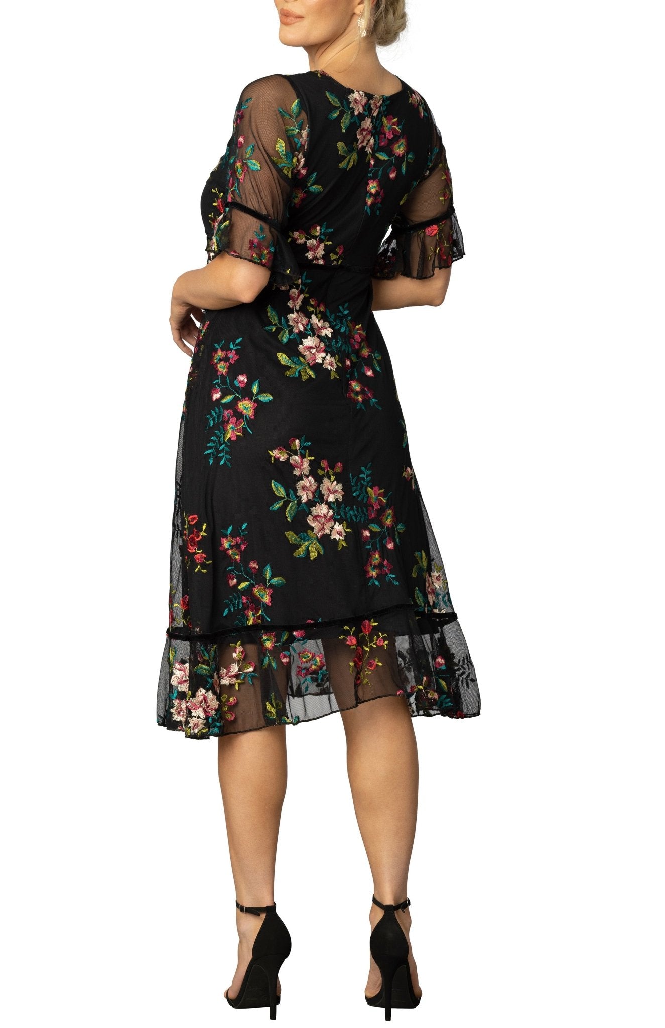 Wildflower Embroidered Dress – Dressbarn