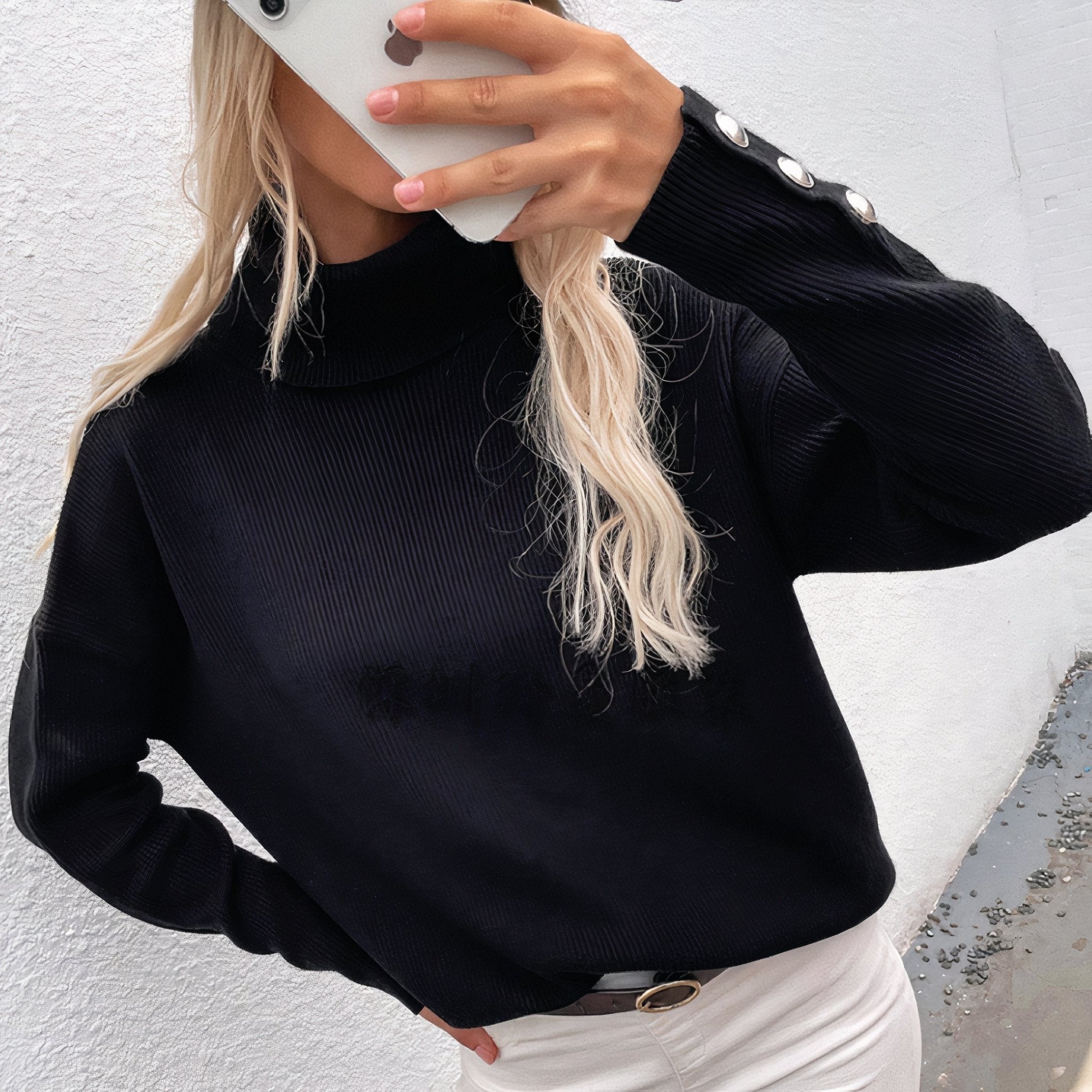 Winnie Turtleneck Sweater - DressbarnSweatshirts & Hoodies