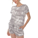 Women's 2 Piece Top & Shorts Lounge Set - DressbarnLounge Sets