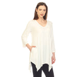 Women's Empire Waist V-Neck Tunic Top - DressbarnShirts & Blouses