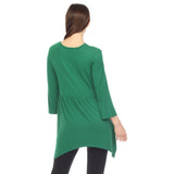 Women's Empire Waist V-Neck Tunic Top - DressbarnShirts & Blouses