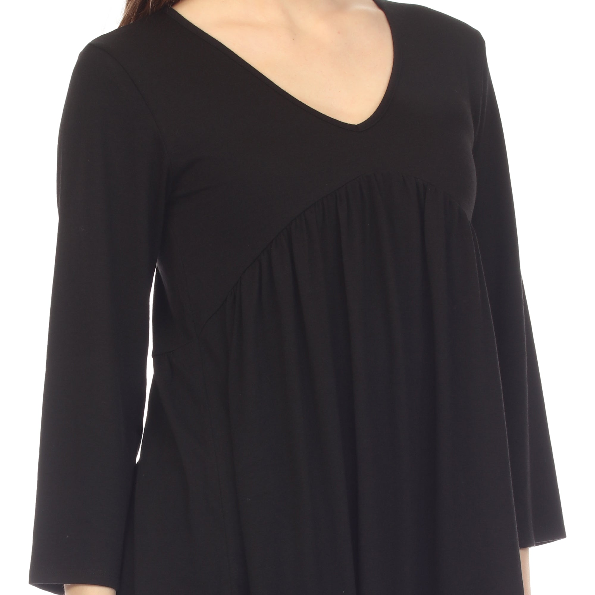 Women's Empire Waist V-Neck Tunic Top - DressbarnShirts & Blouses