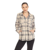 Women's Flannel Plaid Shirts - DressbarnShirts & Blouses