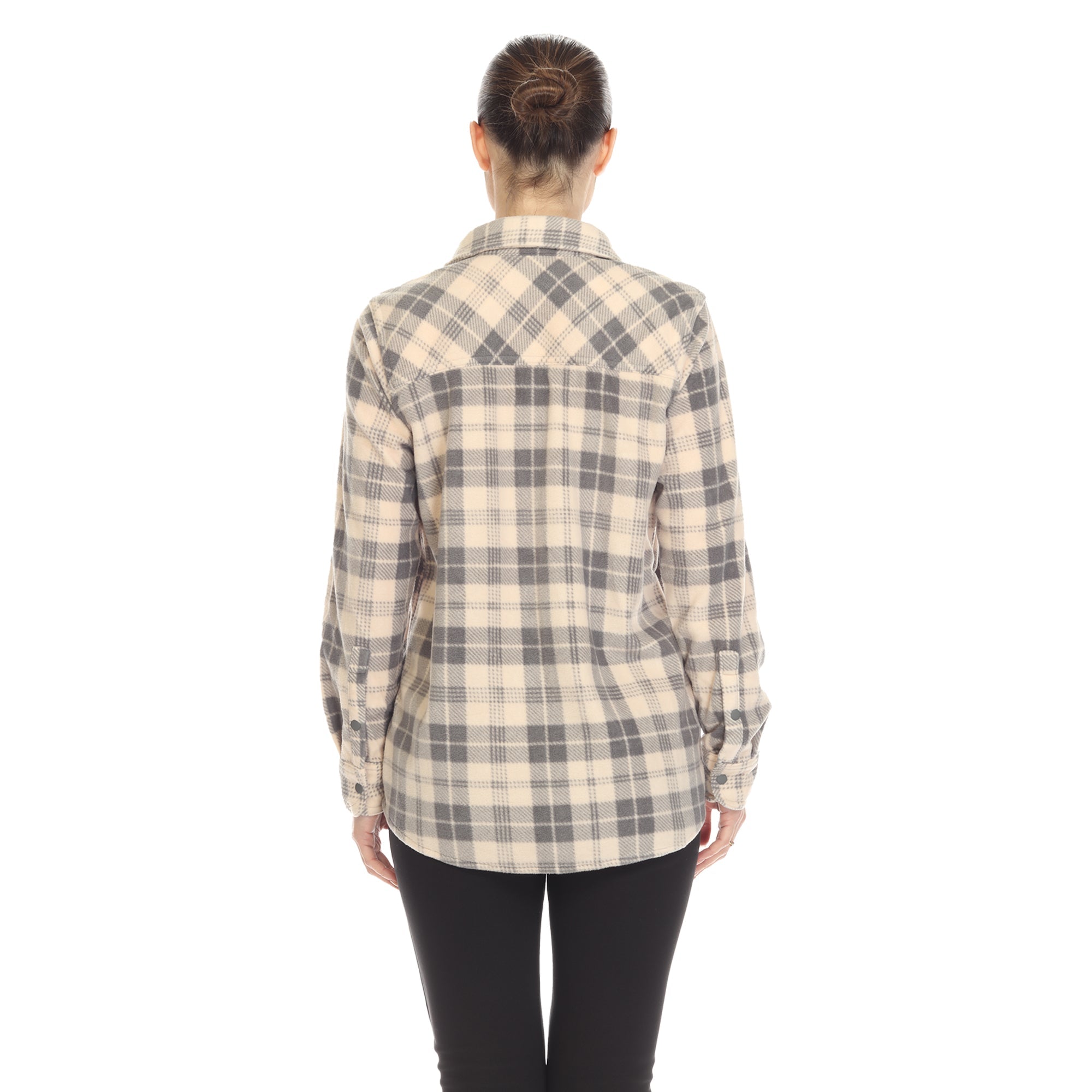 ladies flannel dresses New England House Dress Kiel James Patrick 100% Cotton Wash Women's Plaid Flannel Tiered Midi