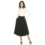 Women's Flared Tweed Skirt - DressbarnSkirts