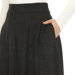 Women's Flared Tweed Skirt - DressbarnSkirts