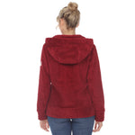 Women's Hooded Sherpa Jacket - DressbarnCoats & Jackets