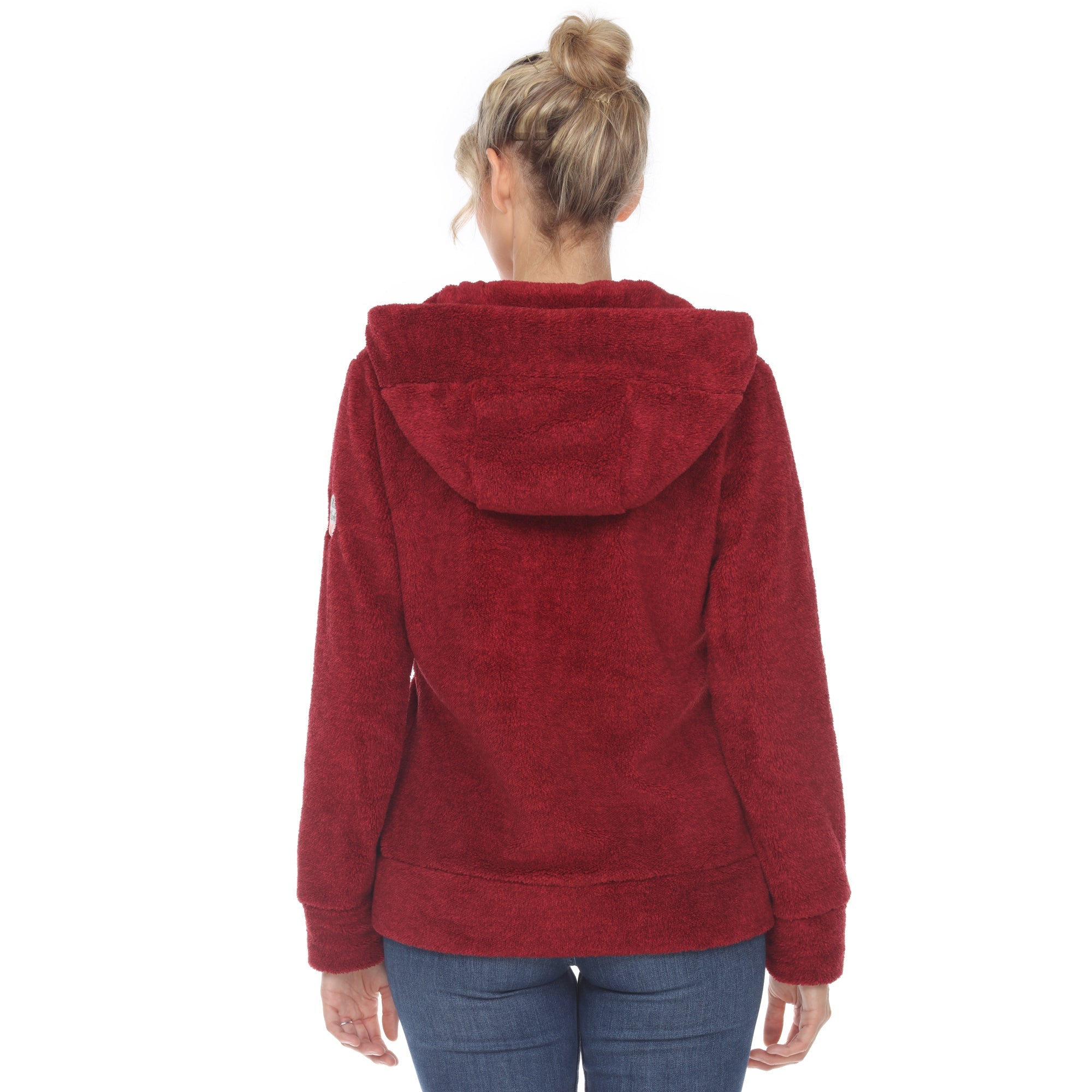 Women's Hooded Sherpa Jacket - DressbarnCoats & Jackets