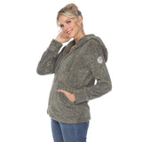 Women's Hooded Sherpa Jacket - DressbarnCoats & Jackets