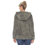 Women's Hooded Sherpa Jacket - DressbarnCoats & Jackets
