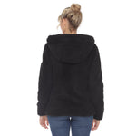 Women's Hooded Sherpa Jacket - DressbarnCoats & Jackets