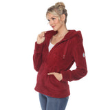 Women's Hooded Sherpa Jacket - DressbarnCoats & Jackets