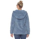 Women's Hooded Sherpa Jacket - DressbarnCoats & Jackets