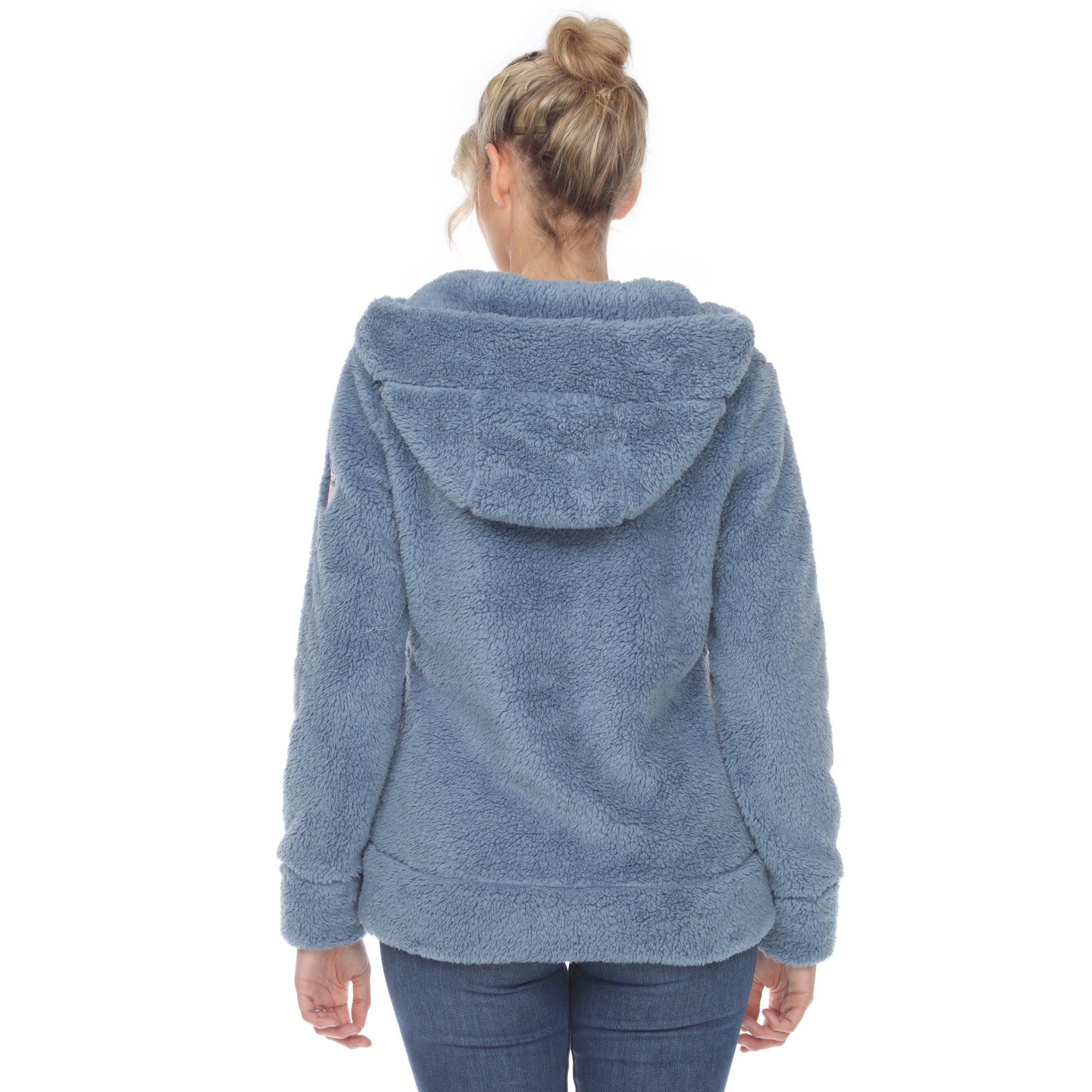 Women's Hooded Sherpa Jacket - DressbarnCoats & Jackets