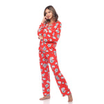 Women's Long Sleeve Floral Pajama Set - DressbarnLounge Sets