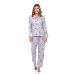 Women's Long Sleeve Floral Pajama Set - DressbarnLounge Sets