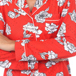 Women's Long Sleeve Floral Pajama Set - DressbarnLounge Sets