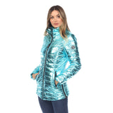 Women's Metallic Puffer Coat - DressbarnCoats & Jackets