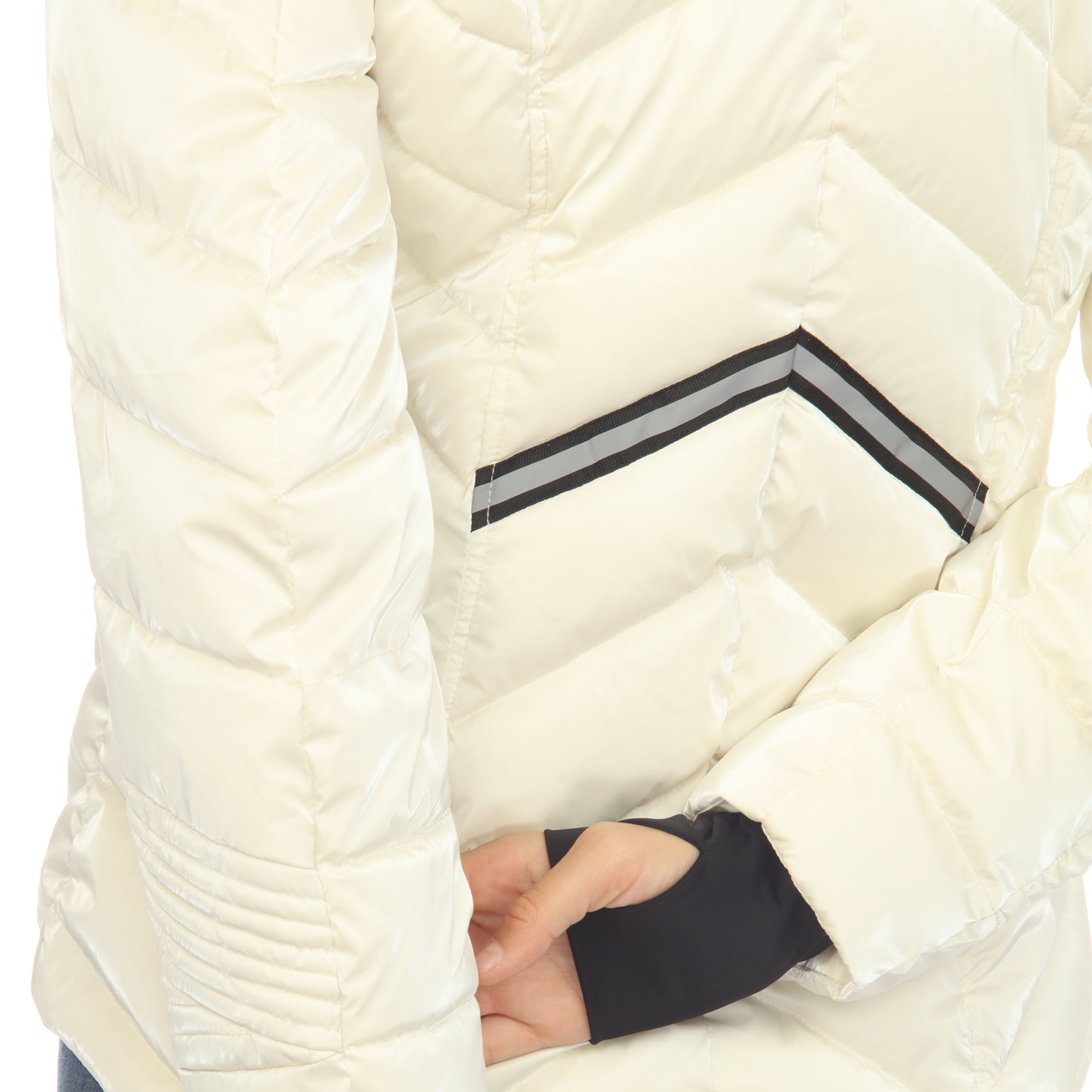 Liz Claiborne Womens Fleece Hooded Midweight Jacket | Westland Mall