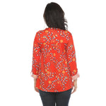 Women's Paisley Button Front Tunic Top - DressbarnButton Front Shirts