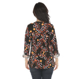 Women's Paisley Button Front Tunic Top - DressbarnButton Front Shirts