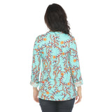 Women's Paisley Button Front Tunic Top - DressbarnButton Front Shirts