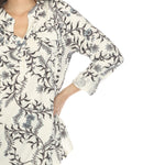 Women's Paisley Button Front Tunic Top - DressbarnButton Front Shirts