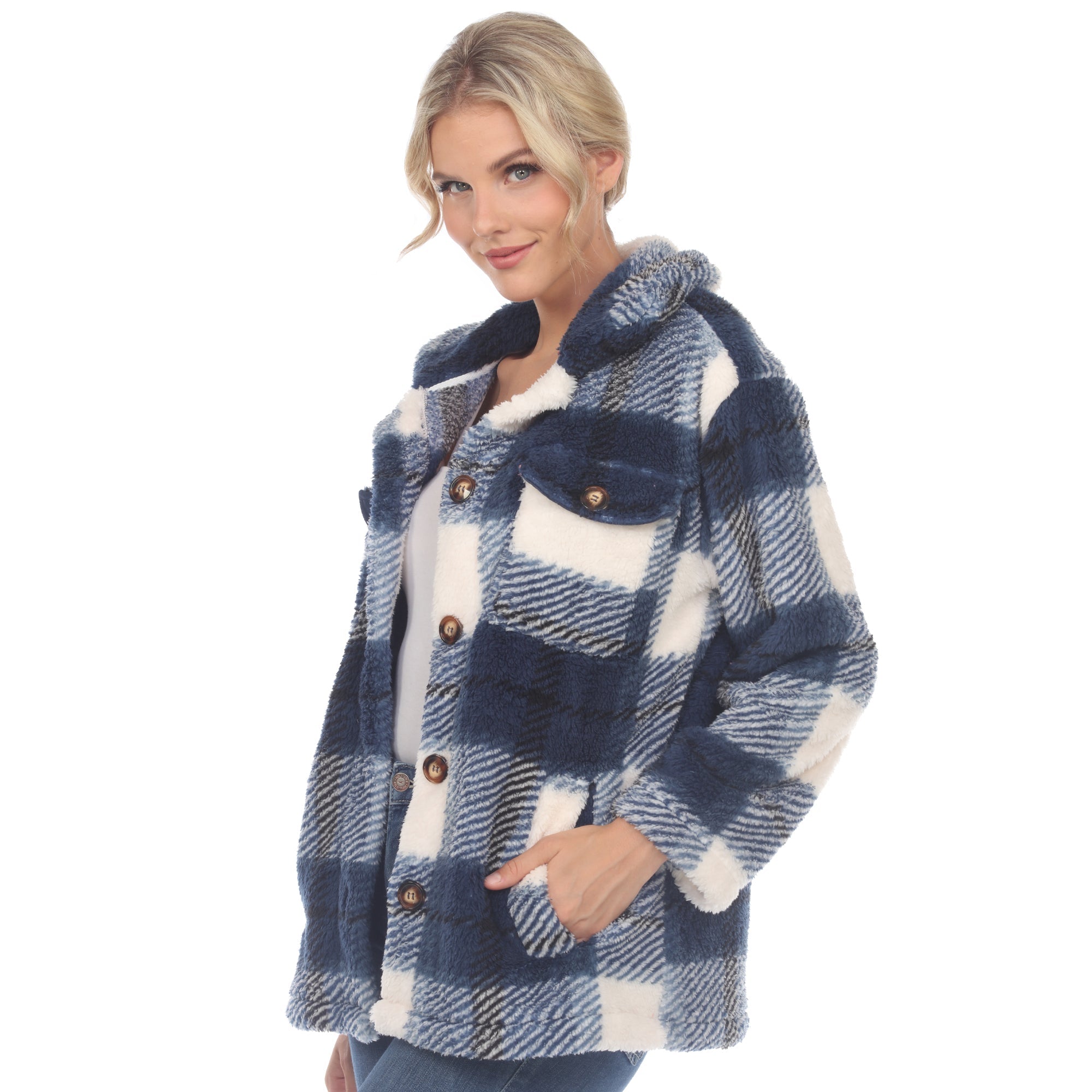 Women's Plaid Shacket - DressbarnCoats & Jackets