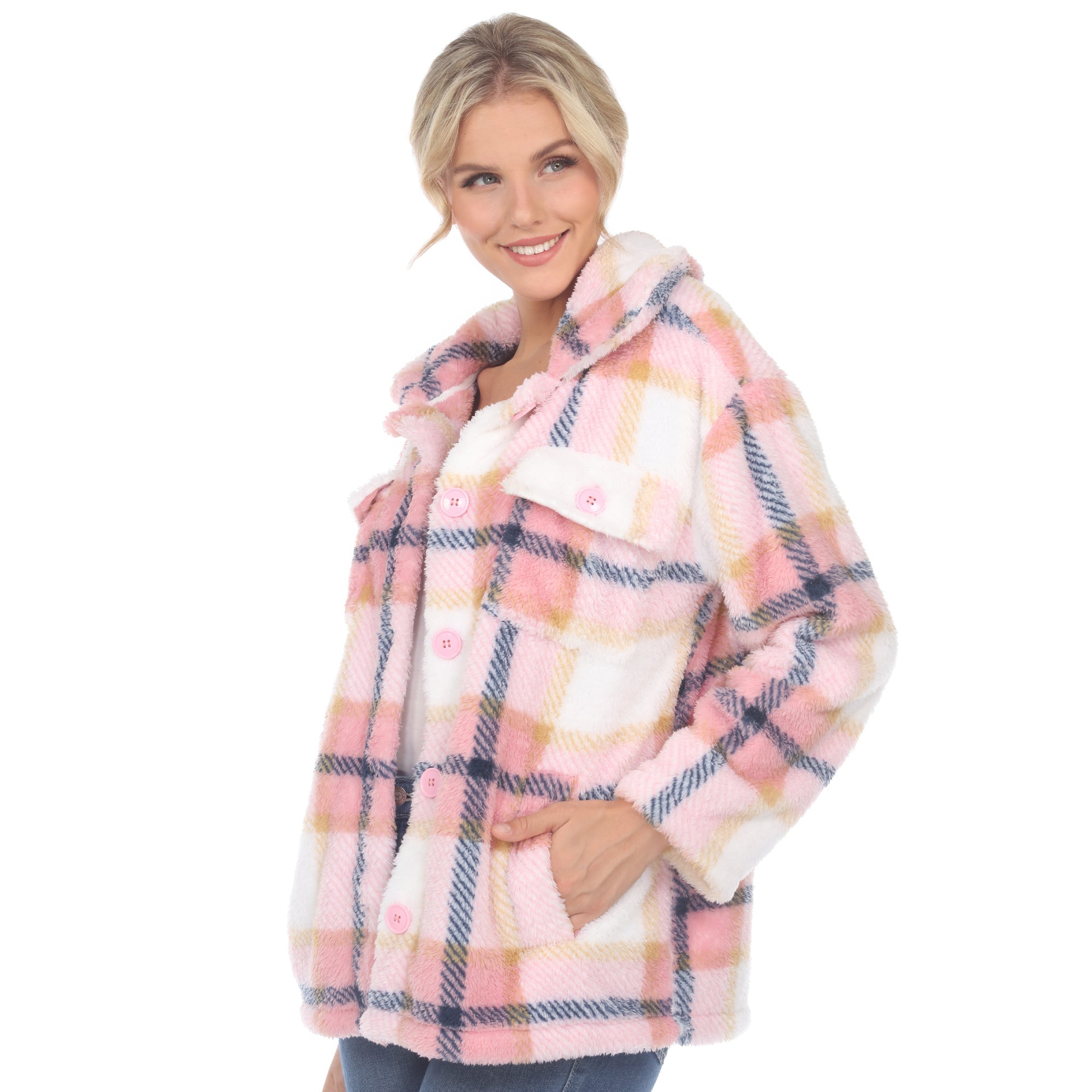 Women's Plaid Shacket - DressbarnCoats & Jackets
