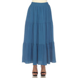Women's Pleated Tiered Maxi Skirt - DressbarnSkirts