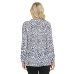 Women's Printed Peasant Blouse - DressbarnBlouses