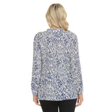 Women's Printed Peasant Blouse - DressbarnBlouses
