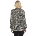 Women's Printed Peasant Blouse - DressbarnBlouses