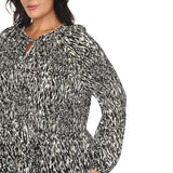 Women's Printed Peasant Blouse - Plus - DressbarnBlouses