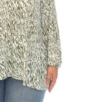Women's Printed Peasant Blouse - Plus - DressbarnBlouses
