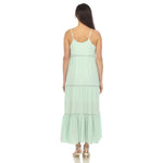 Women's Scoop Neck Tiered Maxi Dress - DressbarnDresses