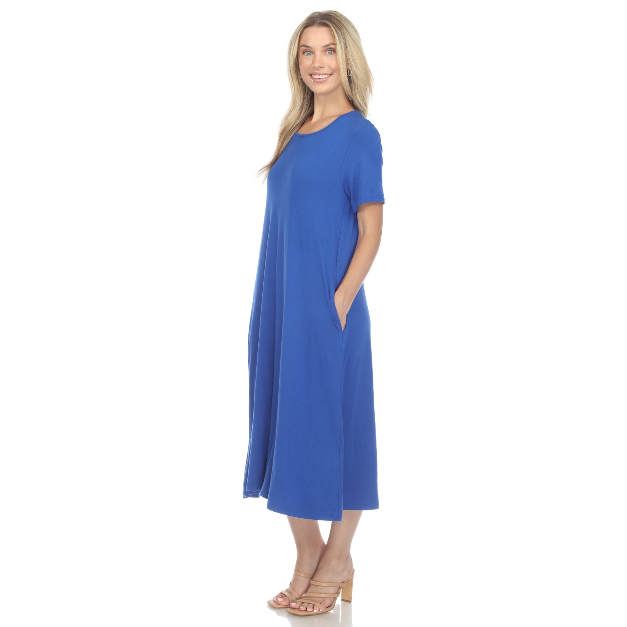 Short Sleeve Midi Dress – Dressbarn