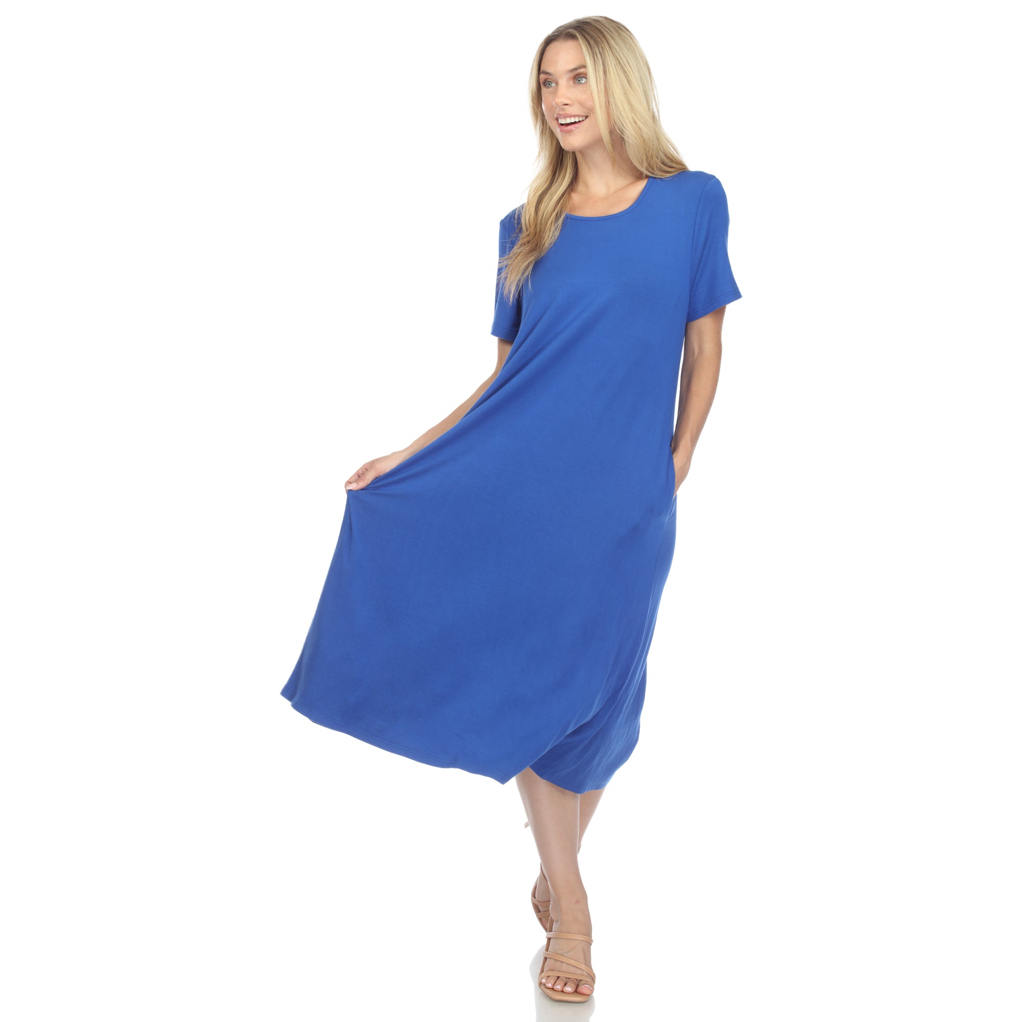 Short Sleeve Midi Dress – Dressbarn